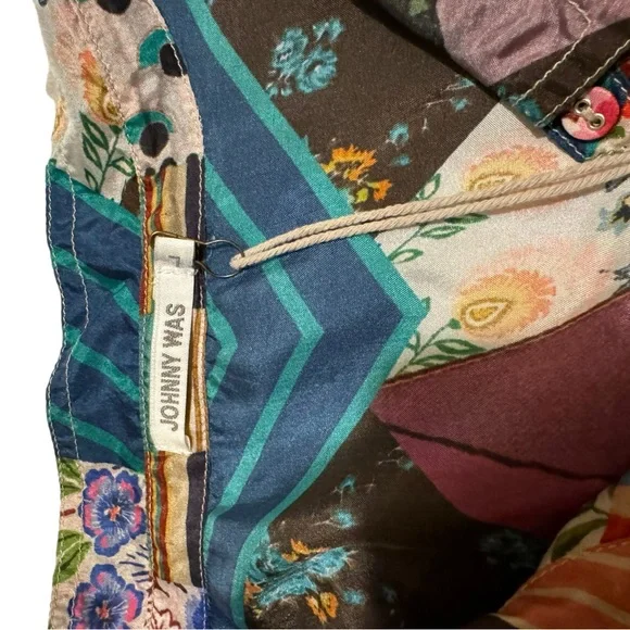 JOHNNY WAS Imagination Kari Button Down Women’s Top. Size L. NWT - Picture 12 of 16